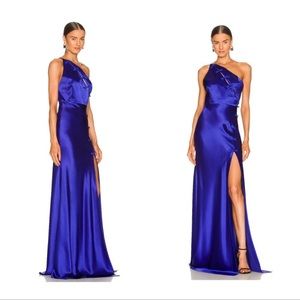 SAU LEE | NWT Heidi Gown in Cobalt Size 6/M